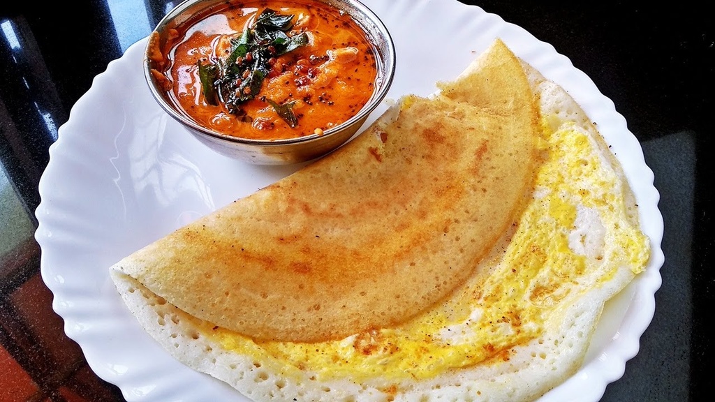 Egg Plain Dosa